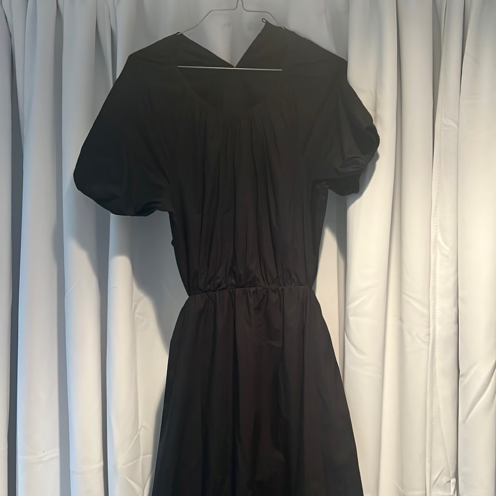 J. Crew Black Maxi Dress
